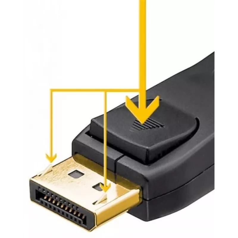 Goobay DisplayPort prepojovací kábel 1.4 3 m DisplayPort na DisplayPort