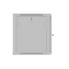 19-palcový nástenný rack 12U 600x600 sivý