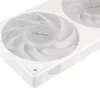 Ventilátor do skrine AKASA Vegas A36 ARGB, 360 mm, biely