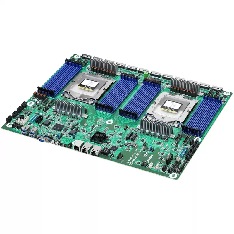 Základná doska ASRock GENOA2D24G-2L+ — AMD SoC, socket SP5, ATX, 24x DDR5-DIMM, až do 12,3 TB, 2x GbE