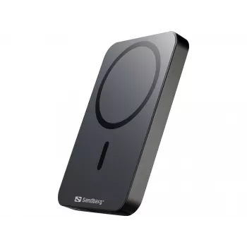 Prenosná powerbanka Sandberg Mag Wireless Powerbank 5000 ALU, 5000 mAh