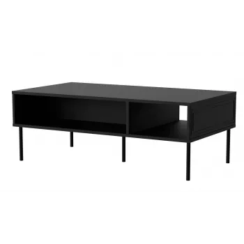 Cama PALAZZO BIS stolík/lavica 110x60x40 matná čierna