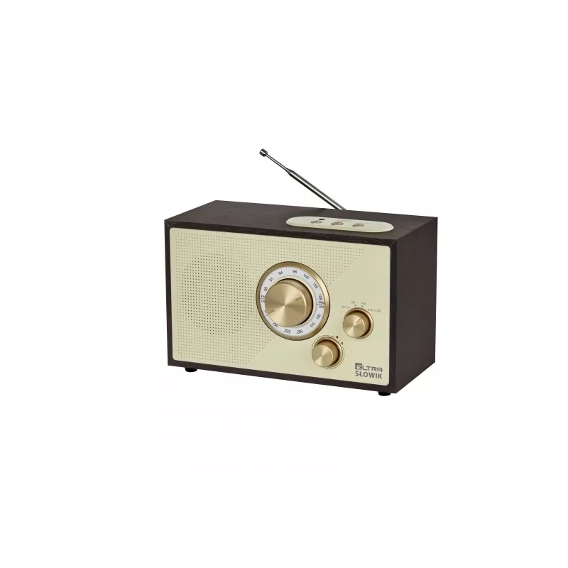Rádio OR Nightingale USB/BT tmavohnedá