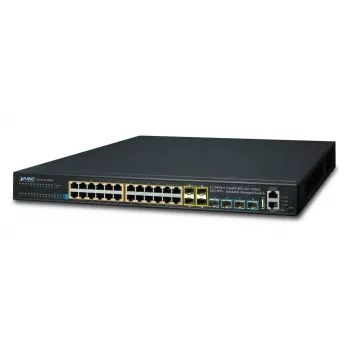 Riadený L3 Gigabit Ethernet switch PLANET SGS-6341-24P4X