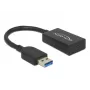 USB kábel DeLOCK 65698 USB 3.2 Gen 2 0,15 m USB A USB C čierny