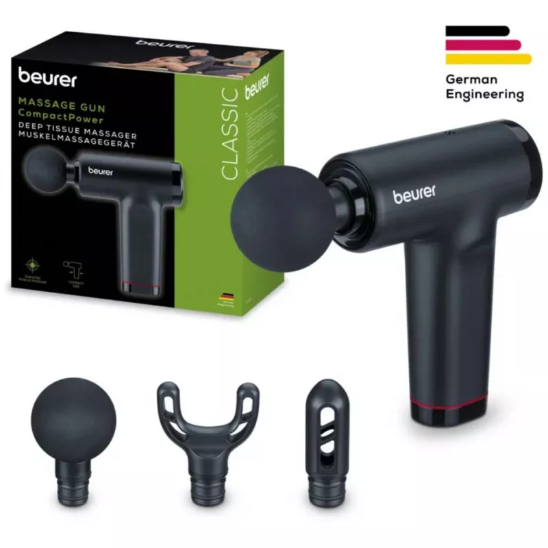 Ručný masážny prístroj Beurer MG 89 Compact Power Triggerpoint – čierny