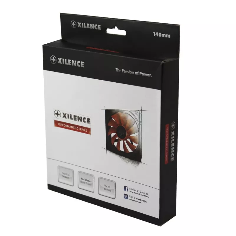 Skriňový ventilátor XILENCE XF050 140 mm, 900 ot/min