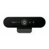 Logitech BRIO 4K Ultra HD Pro webkamera 960-001106, 4096x2160, HDR, RightLight 3, 5-násobný digitálny zoom, automatické ostrenie, USB 3.0 (USB-C), čierna