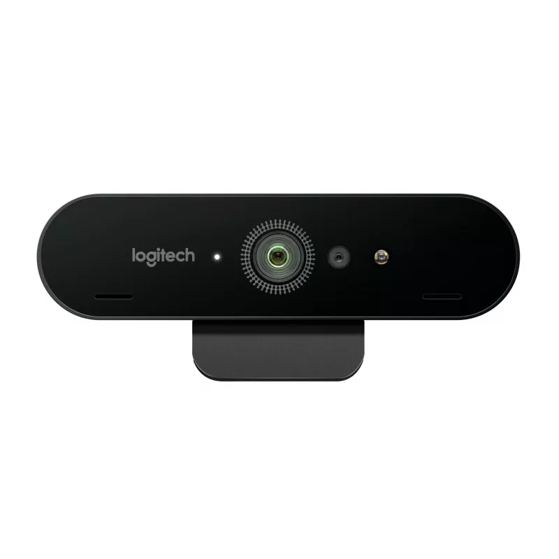 Logitech BRIO 4K Ultra HD Pro webkamera 960-001106, 4096x2160, HDR, RightLight 3, 5-násobný digitálny zoom, automatické ostrenie, USB 3.0 (USB-C), čierna