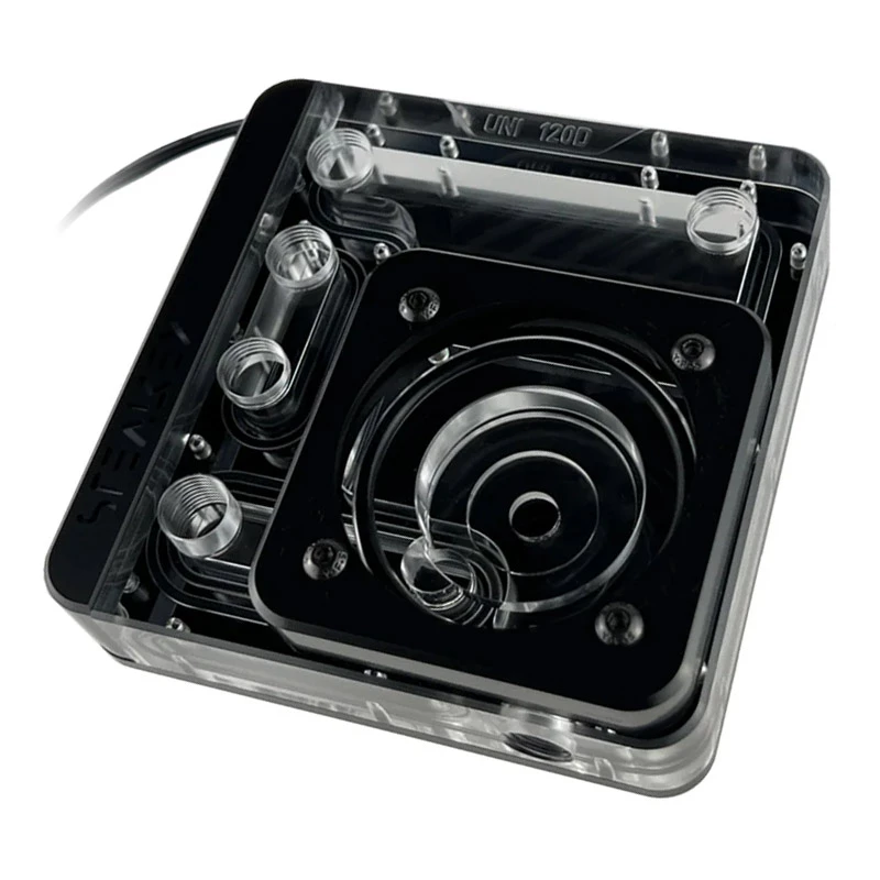 Stealkey Customs SK-UNI 120D Distroplate D-RGB – čierna edícia