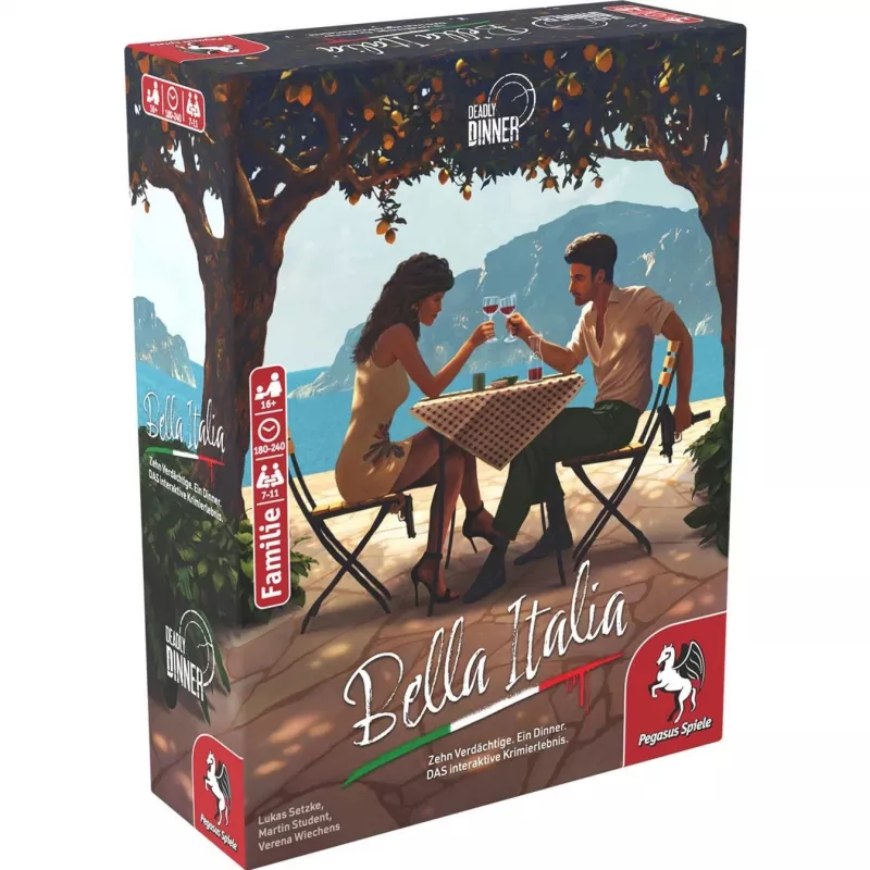 Deadly Dinner - Bella Italia, spoločenská hra