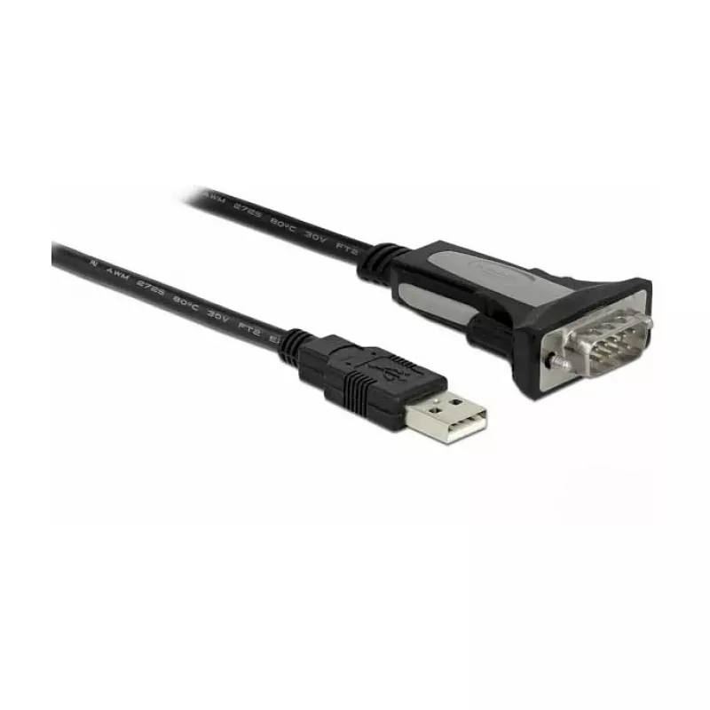 USB 2.0 Type-A na 1 x sériový RS-232 DB9 4 m DeLOCK 66323