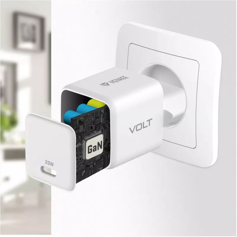 USB-C napájací zdroj YENKEE YAC G20 20W 3A Power Delivery