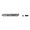 Slotový plech DeLOCK 89934 s 1 x USB Type-C a 1 x USB Type-A konektorom