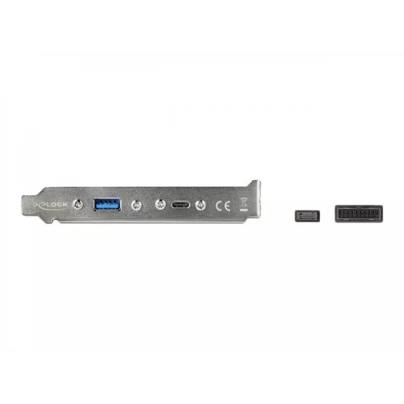 Slotový plech DeLOCK 89934 s 1 x USB Type-C a 1 x USB Type-A konektorom