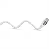 Sieťový kábel Goobay 74180 USB C RJ-45 Cat6 10 m biely