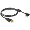 USB kábel DeLOCK 83147 USB 2.0 1 m USB A Micro-USB B čierny