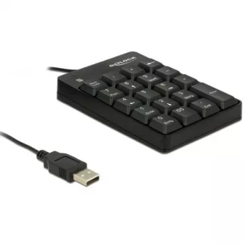 Numerický blok klávesov DeLOCK 12481 Universal USB čierny