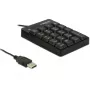 Numerický blok klávesov DeLOCK 12481 Universal USB čierny