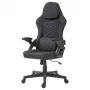 Deltaco DC130 herná stolička Soft Woven Mesh čierna (GAM-180)