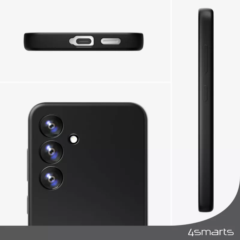 Puzdro 4smarts Galaxy A55 16,8 cm (6,6 palca) čierne