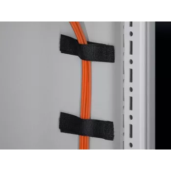 Držiak káblov Rittal 7111.350 čierny šírka 16 mm hĺbka 70 mm