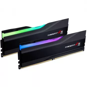 DIMM 64 GB DDR5-6400 (2x 32 GB) Dual-Kit, operačná pamäť čierna, F5-6400J3239G32GX2-TZ5RK, Trident Z5 RGB, INTEL XMP