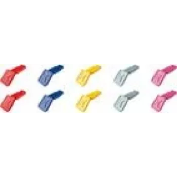 KNIPEX KN 00 61 10 CV01 - ColorCode Clip - 10 kusov zmiešané farby (00 61 10 C V01)
