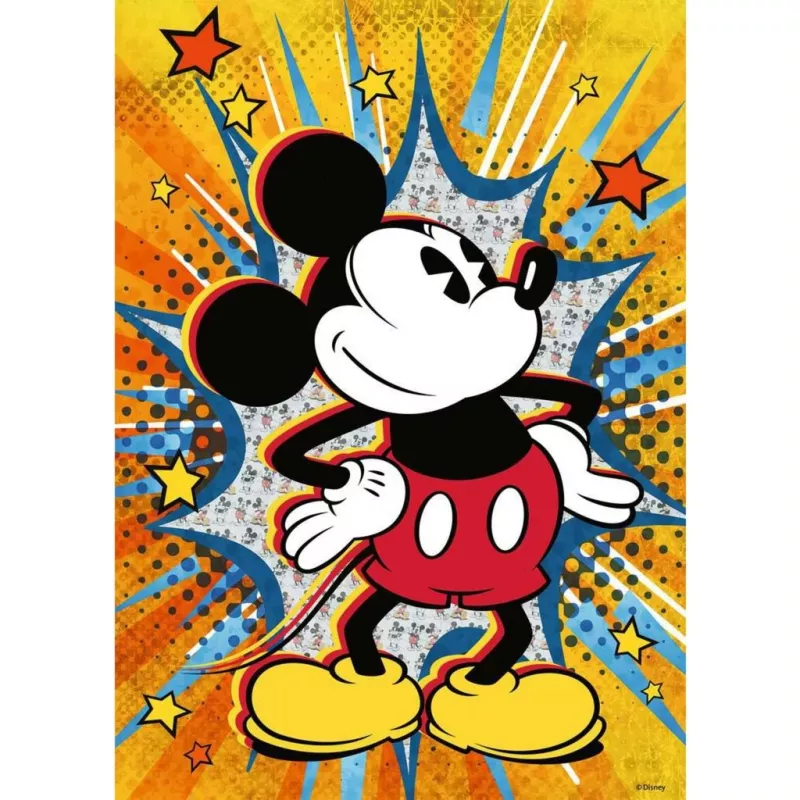 Puzzle Disney Retro Mickey (1000 dielikov)