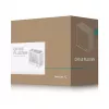 Počítačová skriňa DeepCool CH160 PLUS WH Small Form Factor biela, microATX, tvrdené sklo, USB-C