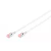 Sieťový kábel Digitus CAT 6 U/FTP tenký patch kábel RJ-45 Cat6 1 m sivý