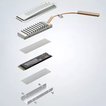 Graugear G-PS5HS01-COV SSD disk strieborná