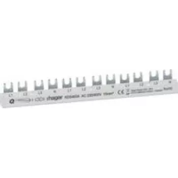 HAGER KDS463A fázová lišta 12 modulov QuickBusbar (KDS463A)