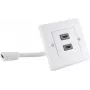 Nástenná zásuvka 2 x HDMI ShiverPeaks 79510-2