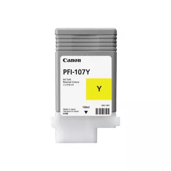 Canon PFI-107Y atramentová kazeta 1 ks originálna žltá