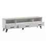 Cama RTV stojan LOTTA 180cm biely + sonoma dub