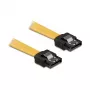SATA kábel DeLOCK 82476 0,2 m žltý
