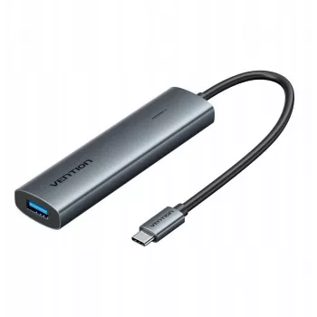 Hub 5v1 USB-C 3.0 Vention 0,15 m