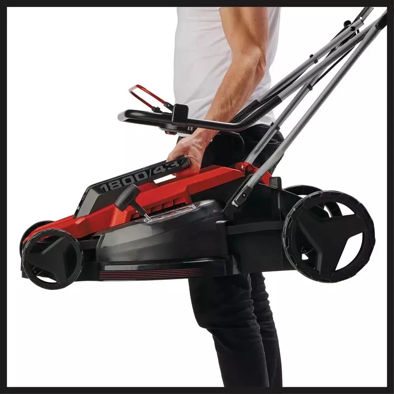 Elektrická kosačka EINHELL GC-EM 1800/43 – 1800 W, 43 cm šírka záberu, káblová
