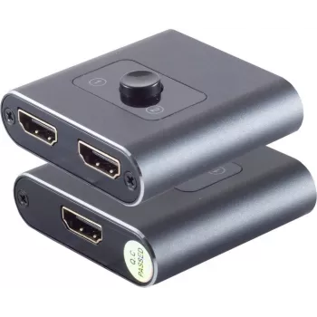 HDMI switch ShiverPeaks 05-02010 2x1 bidirekcionálny 4K2K