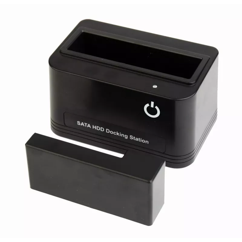 Gembird HD32-U2S-5 dokovacia stanica pre 2,5- a 3,5-palcové pevné disky, USB 2.0 Type-A, čierna
