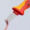 Knipex VDE káblový nôž 180 mm s - ochranným krytom