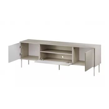 Cama EF TRESSE RTV skriňa 180x40x54,5 kašmírová matná