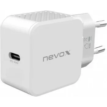 nevox USB PD Type-C nabíjačka (napájací zdroj) 30 Watt biela (2008)