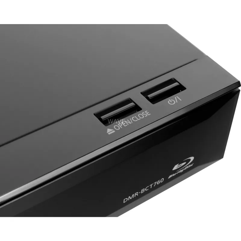 Panasonic DMR-BCT760 - 3D Blu-ray rekordér s TV tunerom a HDD - škálovanie - Ethernet, Wi-Fi (DMR-BCT760AG)