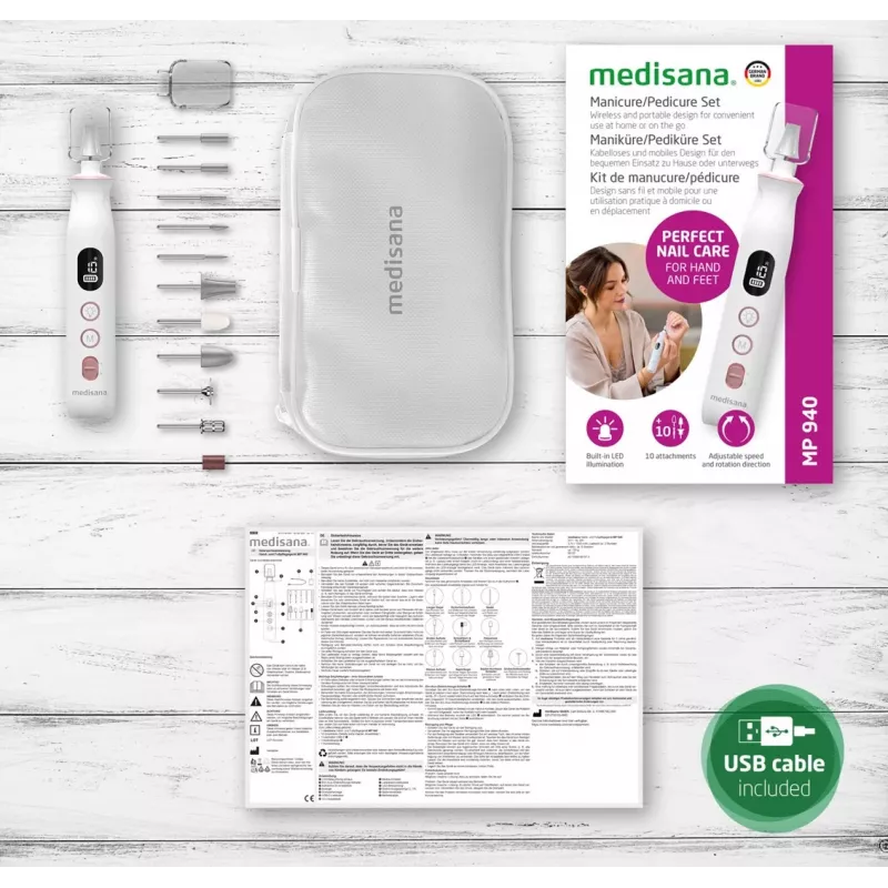 Manikúra/pedikúra prístroj Medisana MP 940