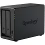 NAS úložný server SYNOLOGY DP320 desktop R1600, 8 GB RAM, 16 TB, 2-bay, podpora HDD, RAID, čierna