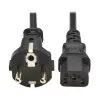 Eaton PDU napájací kábel C13 na Schuko (Cee 7/7) - 10A 250V H05VV-F 3M (P054-03M-EU)