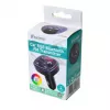 FM vysielač VAKOSS TC-B439K Bluetooth USB, 87,5–108 MHz, prehrávanie microSD/USB, 5V/3,1A výstup, RGB displej