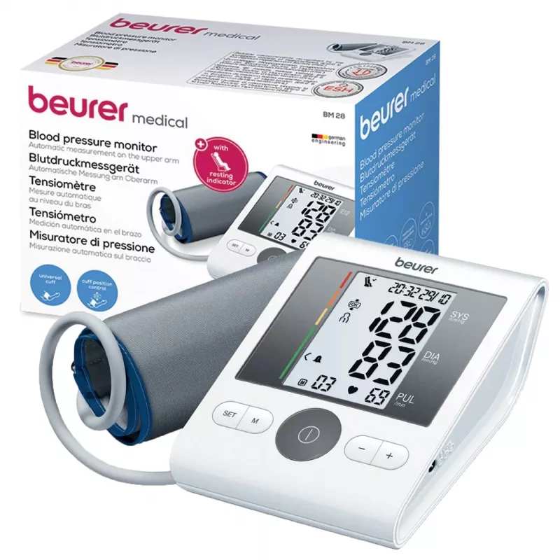 Tlakomer Beurer BM28 automatické meranie s LC displejom